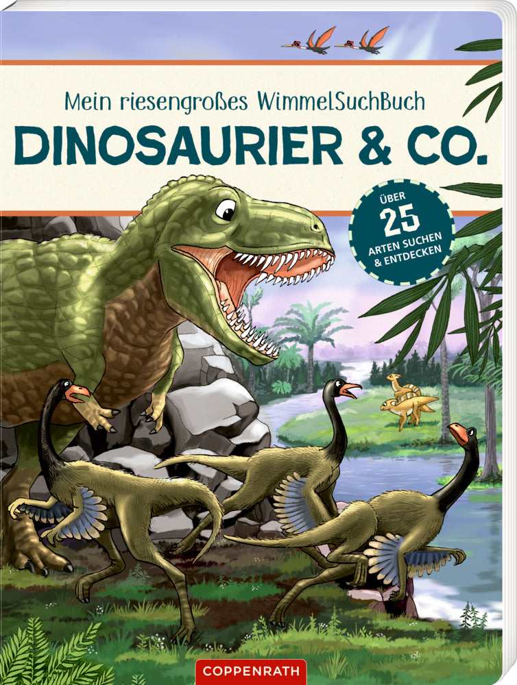 Mein riesengroßes WimmelSuchBuch: Dinosaurier & Co.