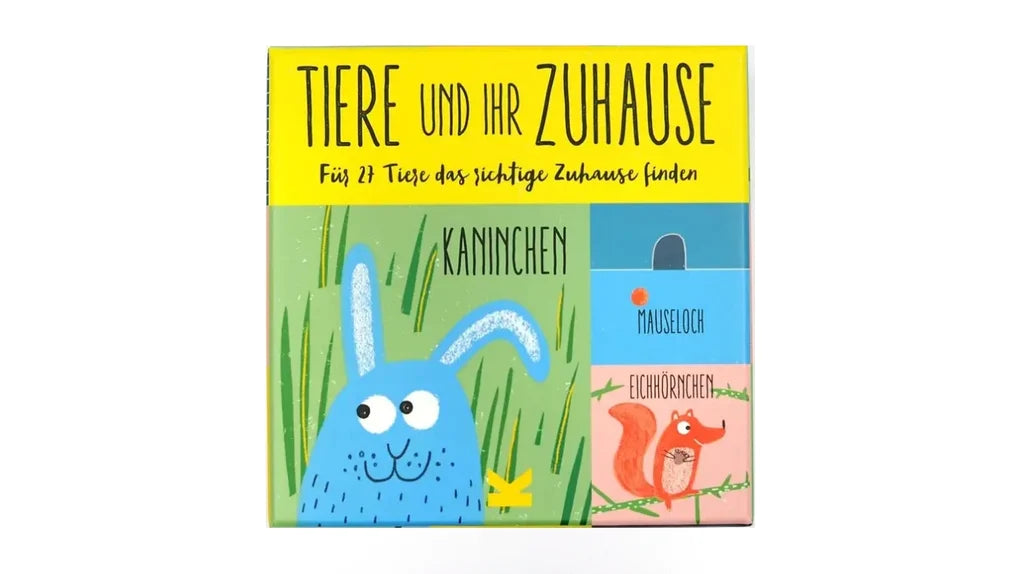 Memo Tiere und ihr Zuhause