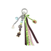 Taschenkette Wackeldackel mit Bonfim Glücksbringern