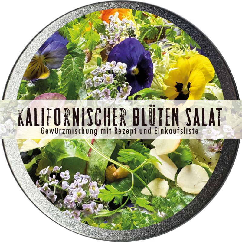 Kalifornischer Blüten Salat