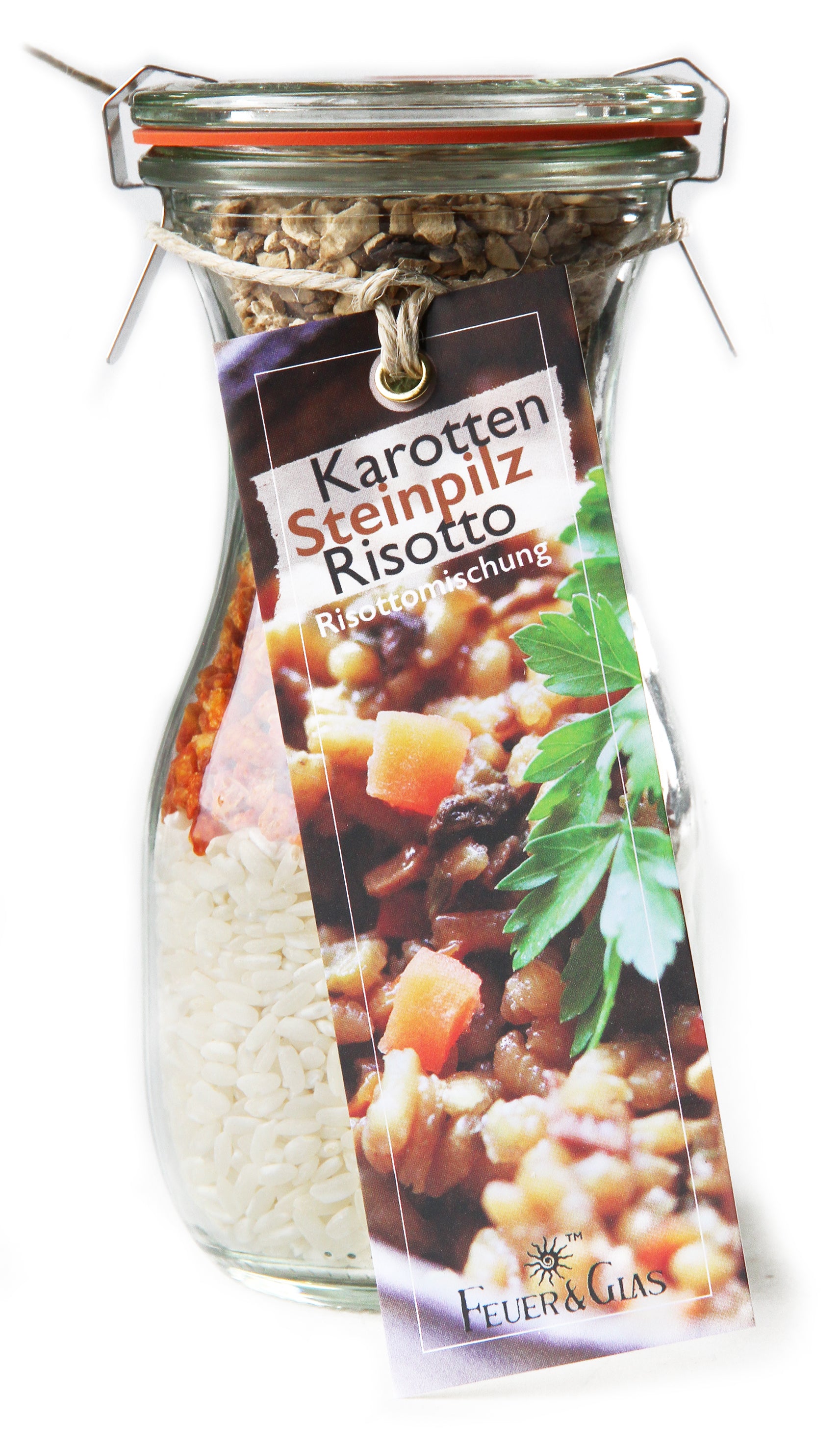 Karotten Steinpilz Risotto