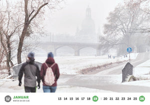 Tischkalender Dresden Neustadt 2025