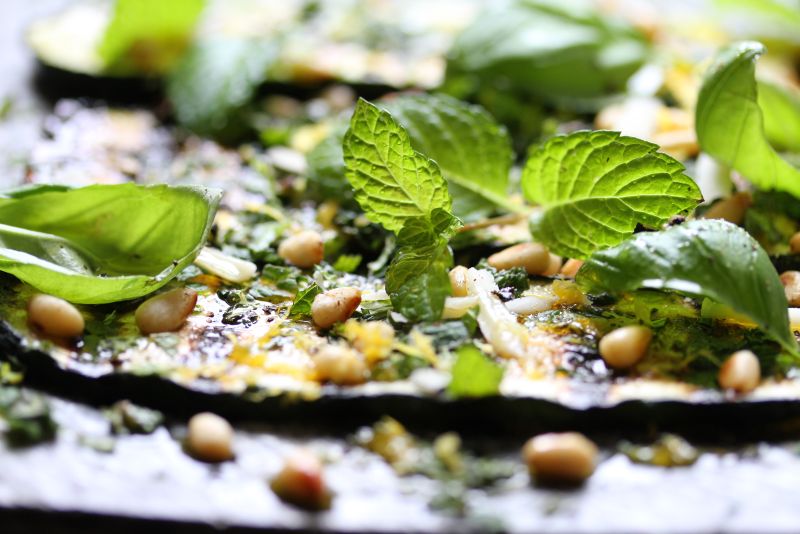 Italienischer Zucchini Salat
