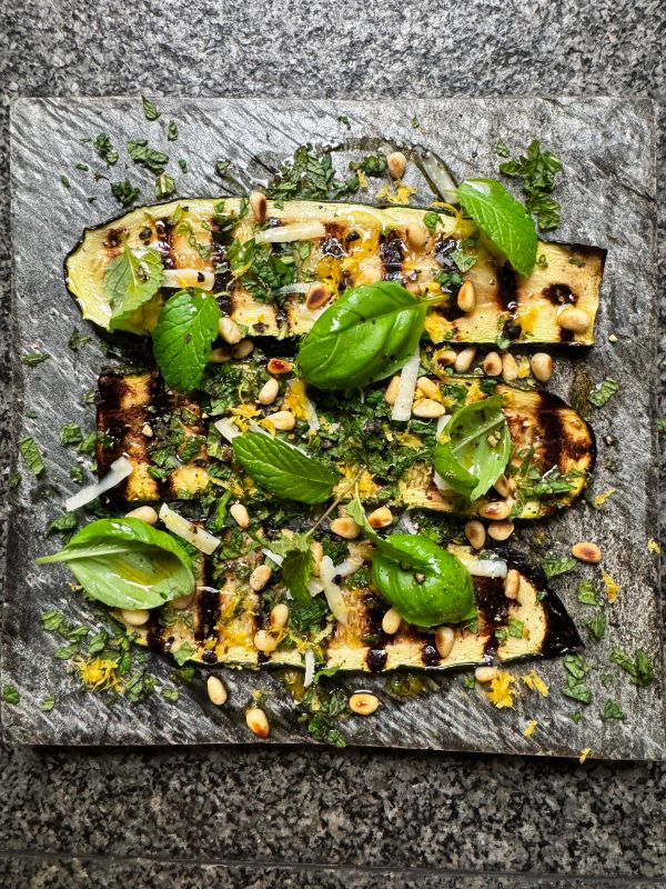 Italienischer Zucchini Salat