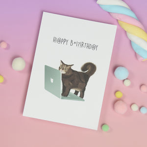 Postkarte Happy Birthday