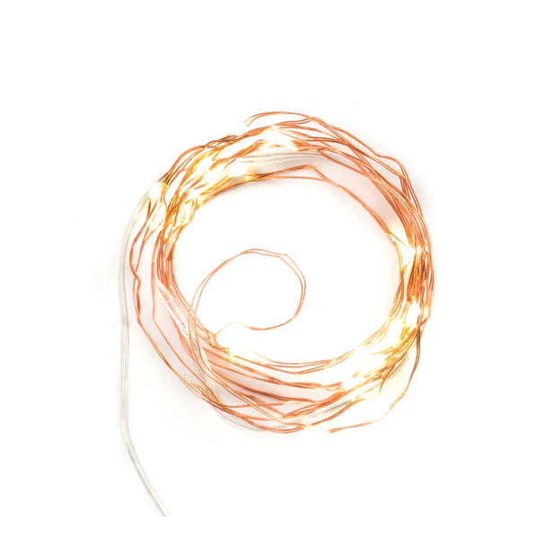 Lichterkette Kupferdraht LED