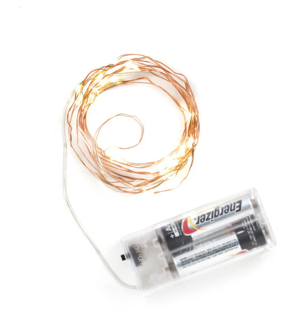 Lichterkette Kupferdraht LED