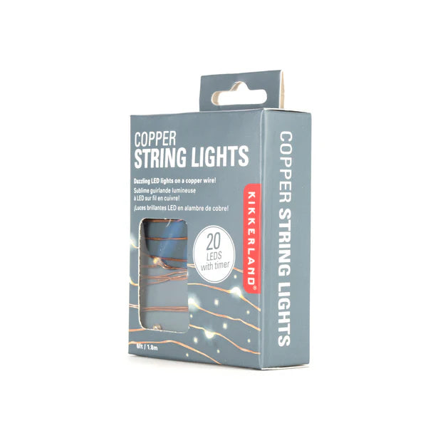 Lichterkette Kupferdraht LED