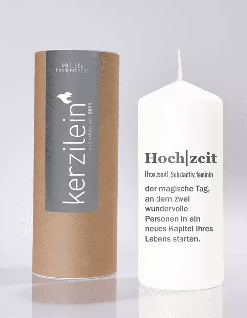 Kerze Hoch | zeit