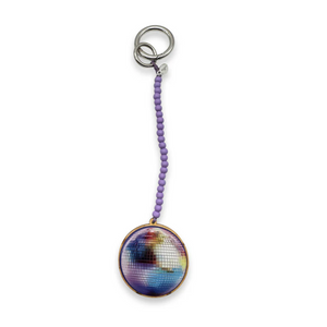Taschenanhänger Discokugel
