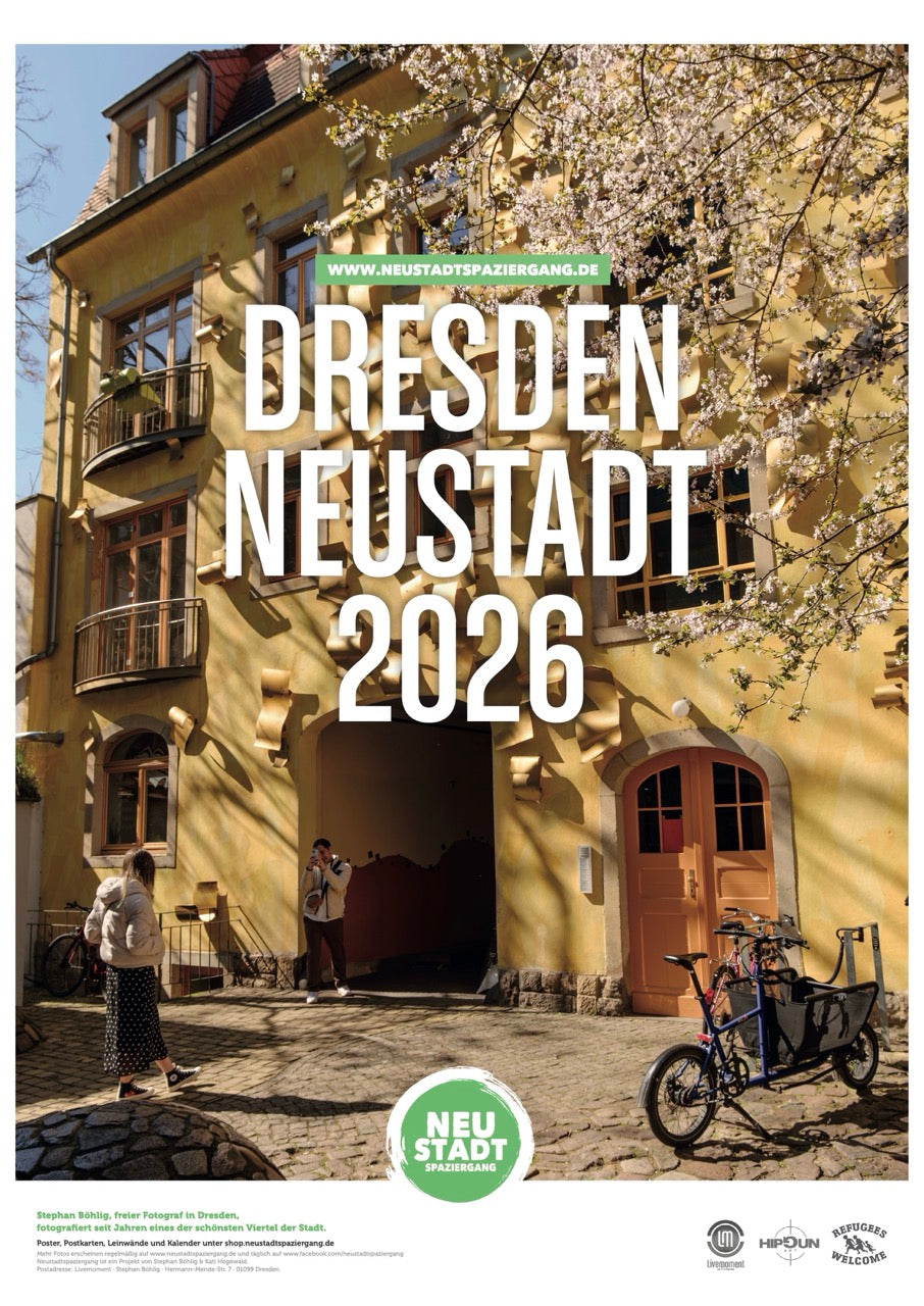 Wandkalender Dresden Neustadt 2026