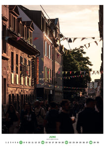 Wandkalender Dresden Neustadt 2026
