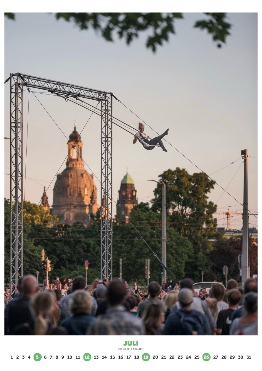 Wandkalender Dresden Neustadt 2026