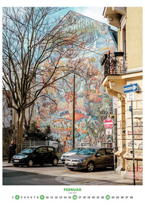 Wandkalender Dresden Neustadt 2025