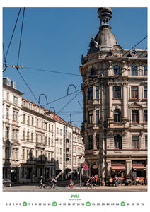 Wandkalender Dresden Neustadt 2025