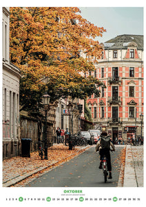 Wandkalender Dresden Neustadt 2025