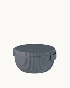 bioloco plant deluxe bowl - dark grey