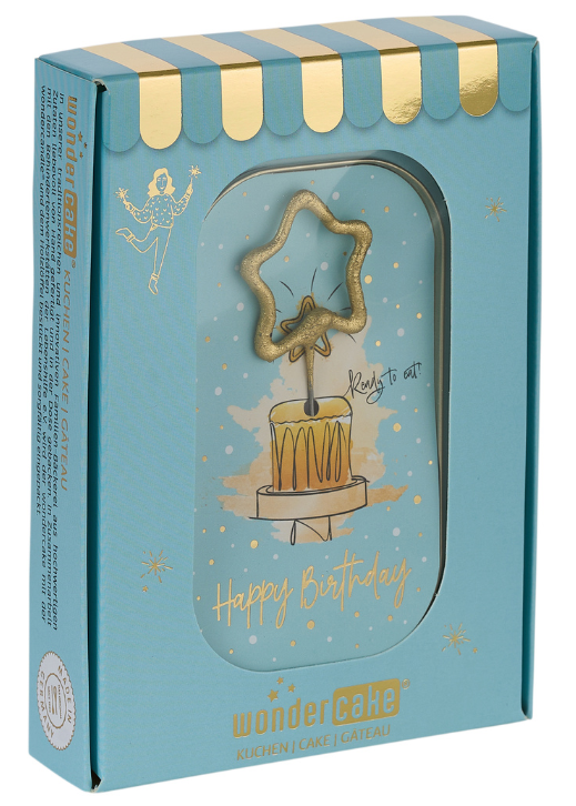 Happy Birthday blau Wondercake deluxe