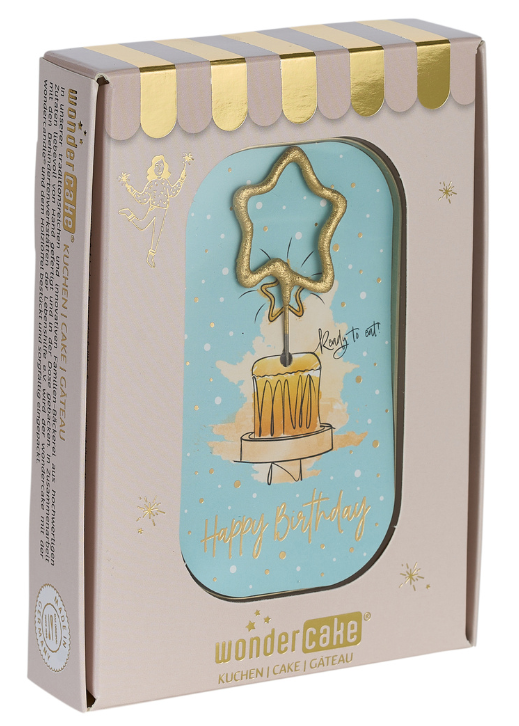 Happy Birthday blau Wondercake deluxe