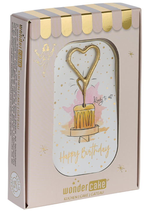 Happy Birthday weiß Wondercake deluxe