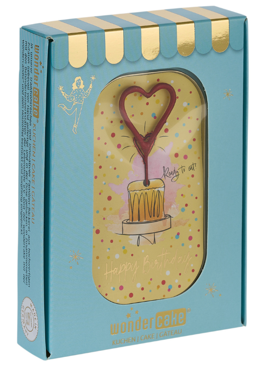 Happy Birthday gelb Wondercake deluxe