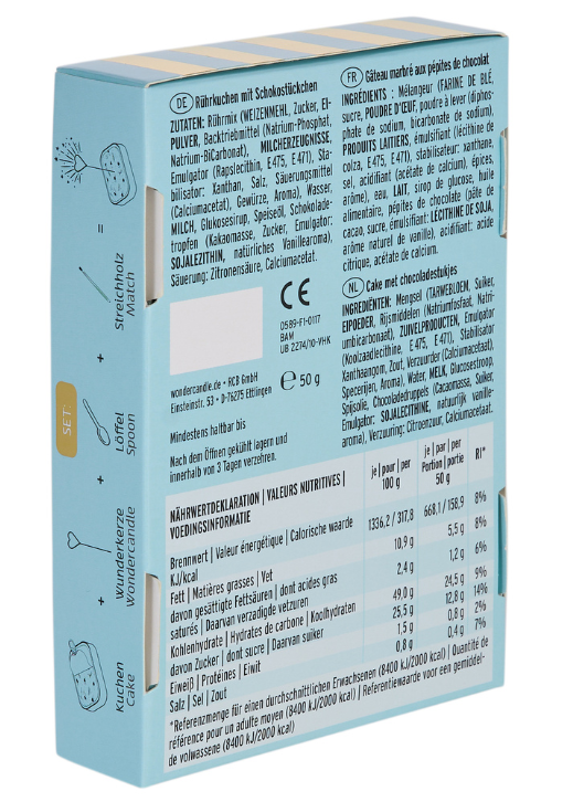Confetti weiß Wondercake deluxe