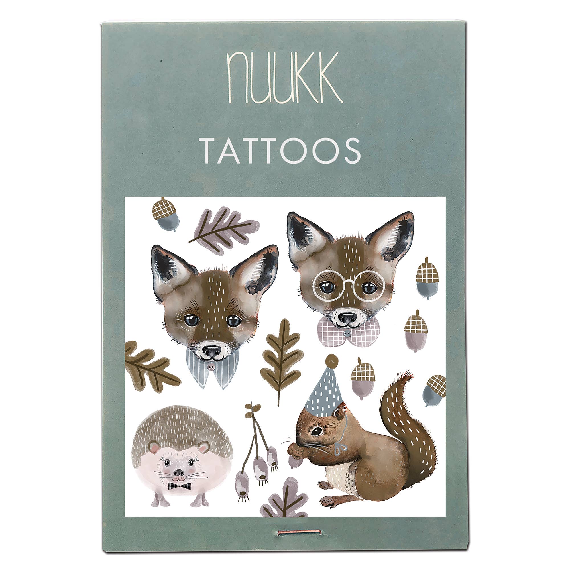 Bio Tattoos Fuchs und Eichhörnchen