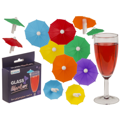 Glasmarker Cocktailschirm