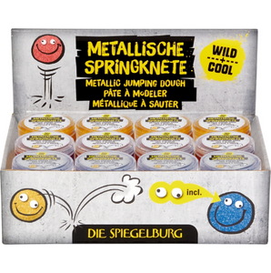 Metallische Springknete - Wild+Cool, sort.