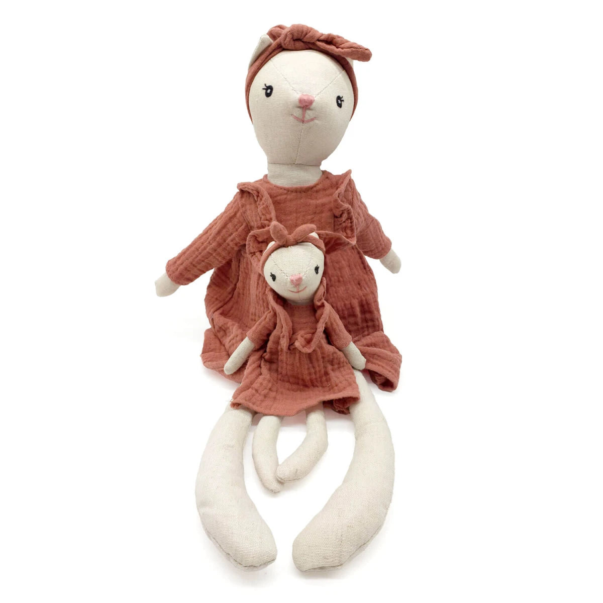 Stoffpuppe Katze Karla groß40cm