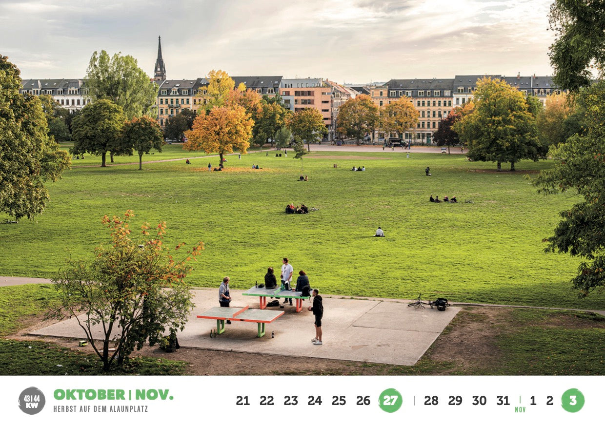 Tischkalender Dresden Neustadt 2024
