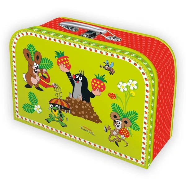 Kinderkoffer Maulwurf Erdbeere