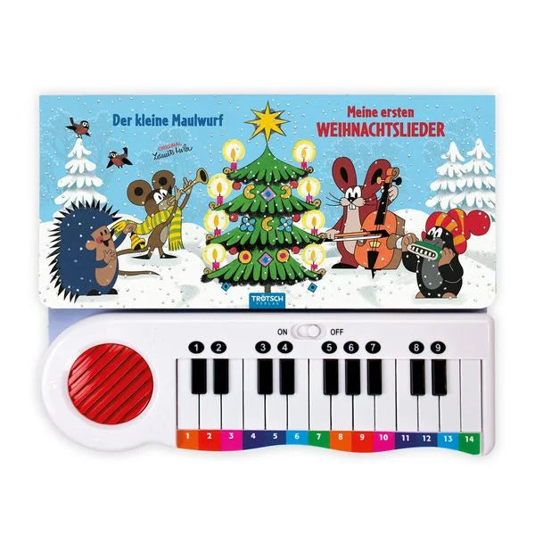 DER KLEINE MAULWURF Klavierbuch "Meine ersten Weihnchtslieder"