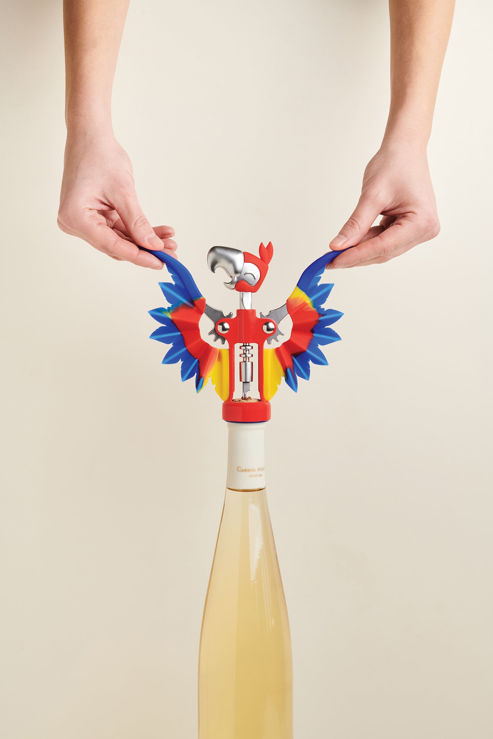 Pinot Papagei Korkenzieher und Flaschenöffner