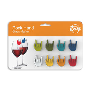 Rock Hand Glasmarker 8er Set