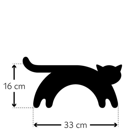 Wärmekissen | Die Katze Minina | stehend | groß