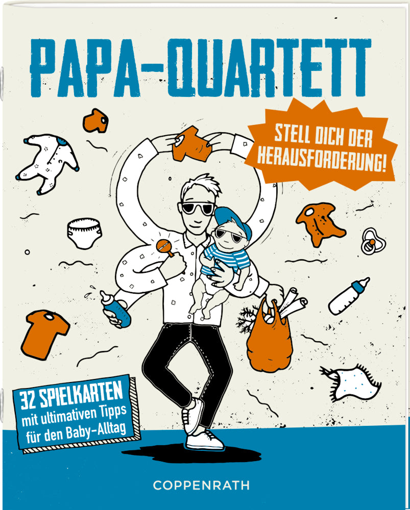 Papa-Quartett - Stell dich der Herausforderung!