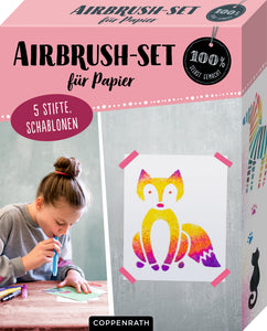 Airbrush-Set für Papier (100% selbst gemacht)