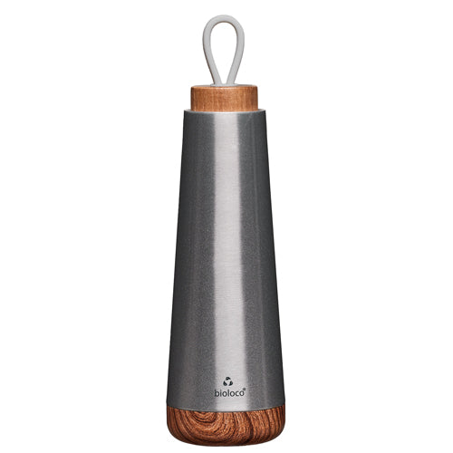 Flasche bioloco loop silver