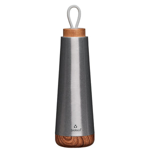 Flasche bioloco loop silver