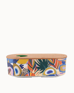bioloco plant lunchbox oval - burst of colors
