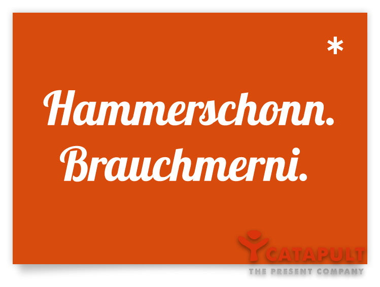 Säggssche Bosdgarde: Hammerschonn. Brauchmerni.