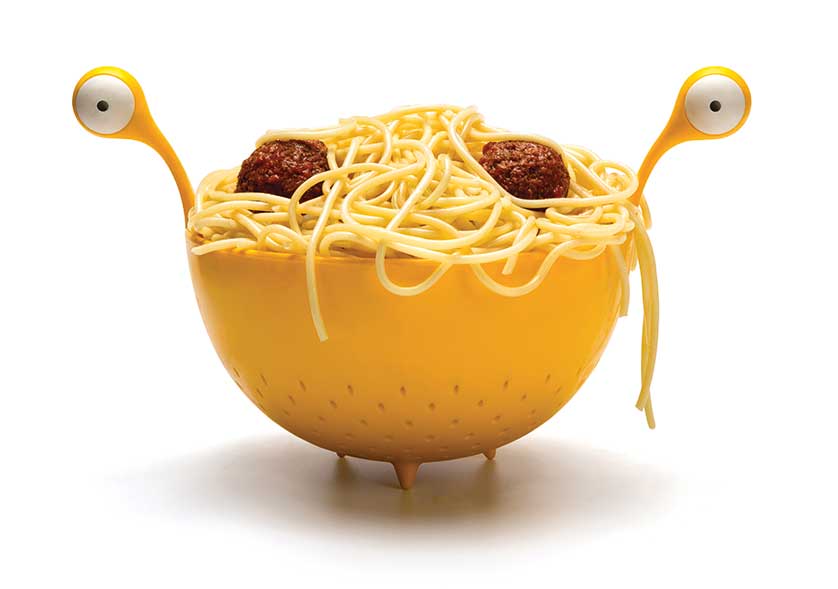 Spaghetti Monster Pastasieb